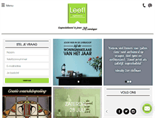 Tablet Screenshot of leefmakelaars.nl